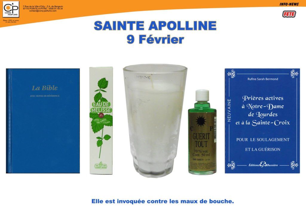 Sainte Apolline Conq Parfums