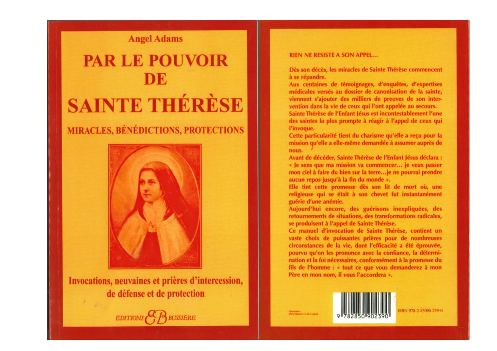 Par le pouvoir de Sainte Thérèse